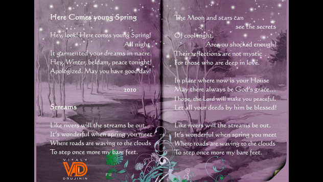 -= Here Comes young Spring |   =-,   . :  .